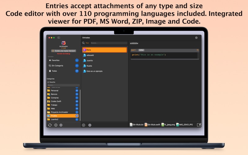 App screenshot