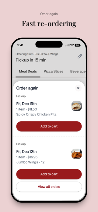 TJ's Pizza & Wings Screenshot 4 of 6