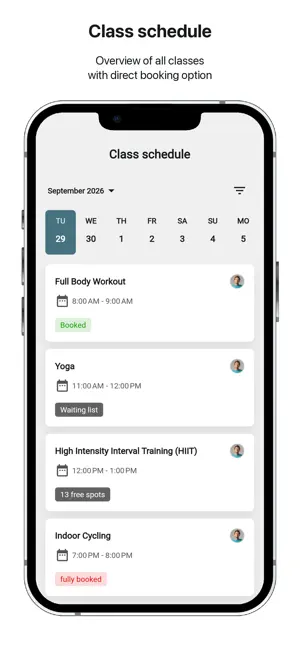 Clubsportive App screenshot 3