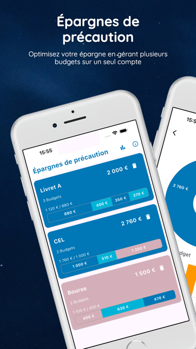 Épargnes de précaution screenshot