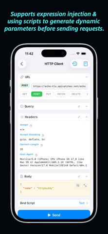 HTTPBuddy - API & HTTP Client Screenshot 2 of 9