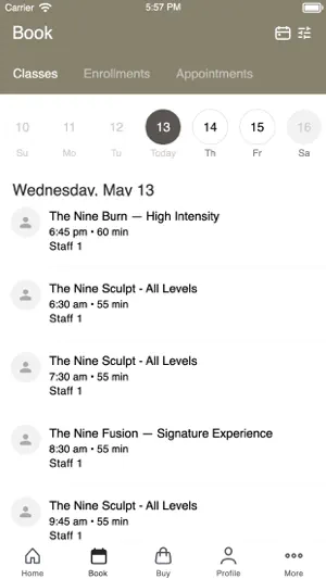 The Nine Pilates screenshot 2