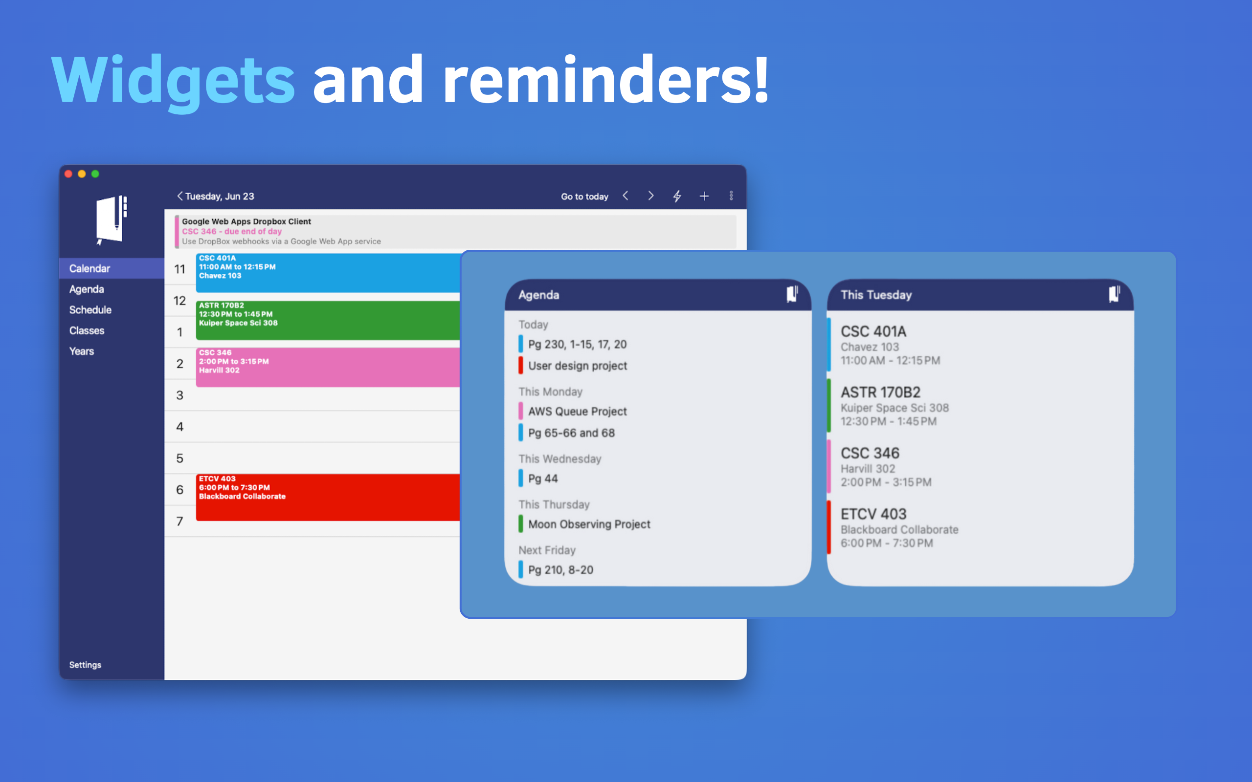 Power Planner: Homework & More
