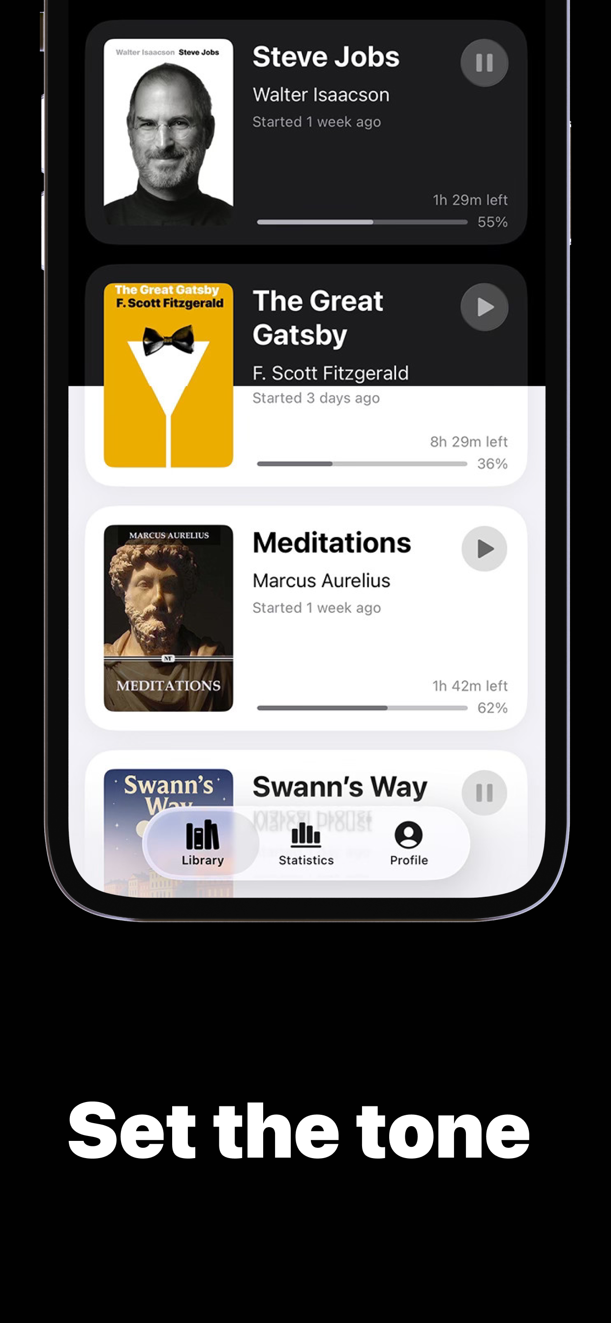 Book Reading Tracker — TACET screenshot 3