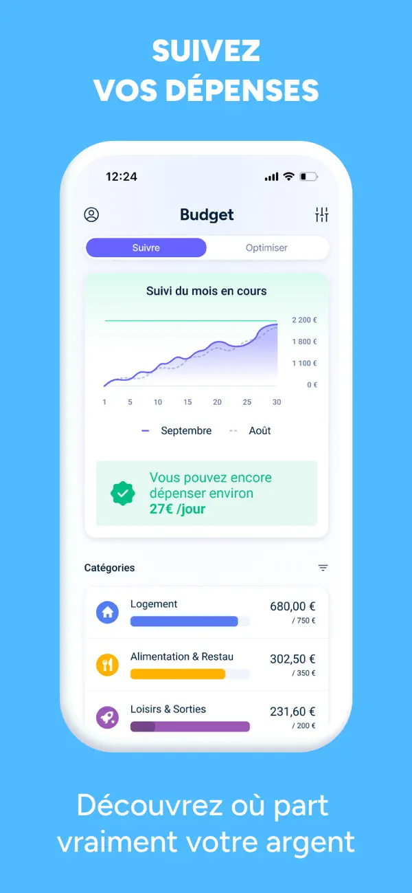 Screenshot #3 pour Bankin' - Gérer son budget