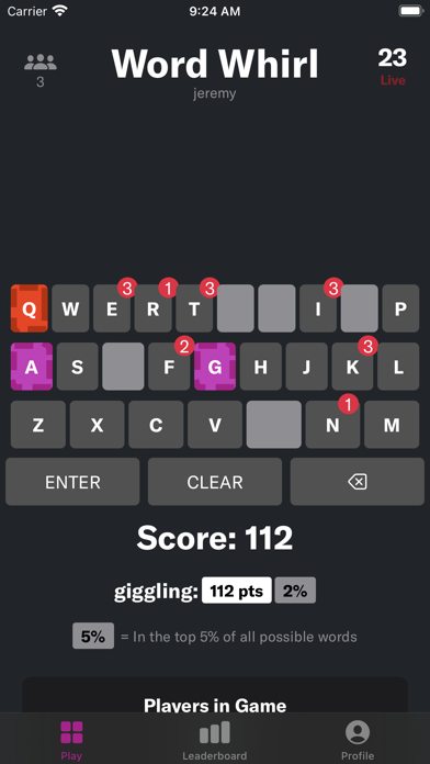 Word Whirl Screenshot