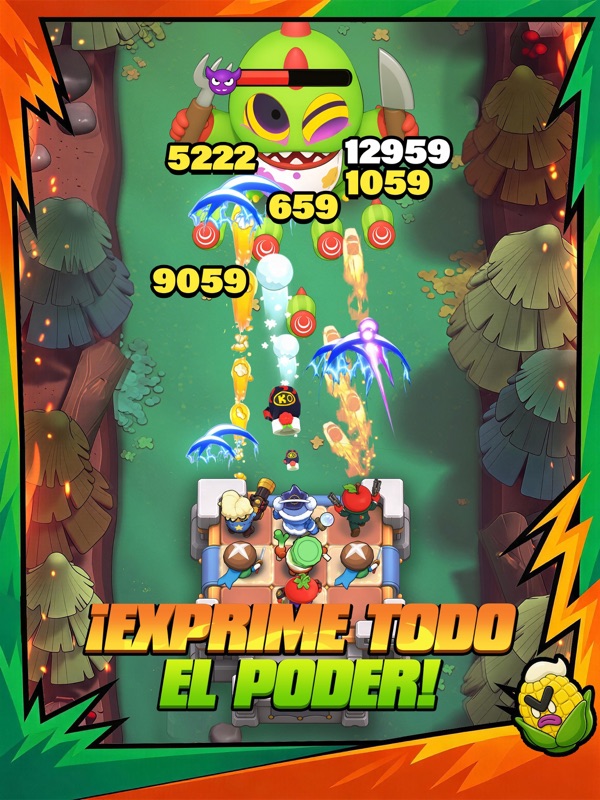 Plants on Fire: Clash & Defend screenshot 7