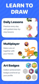 Drawly: Learn to Draw Together screenshot