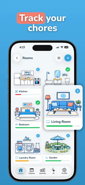 Wipzie: Home Cleaning Schedule screenshot 2