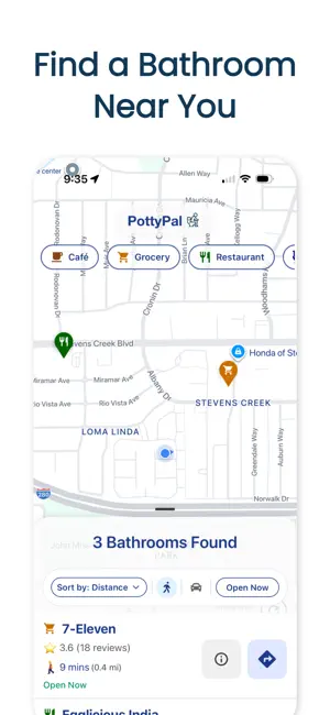 PottyPal: Bathroom Finder screenshot 2