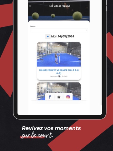 TENNIS CLUB AMIENS iPad screenshot