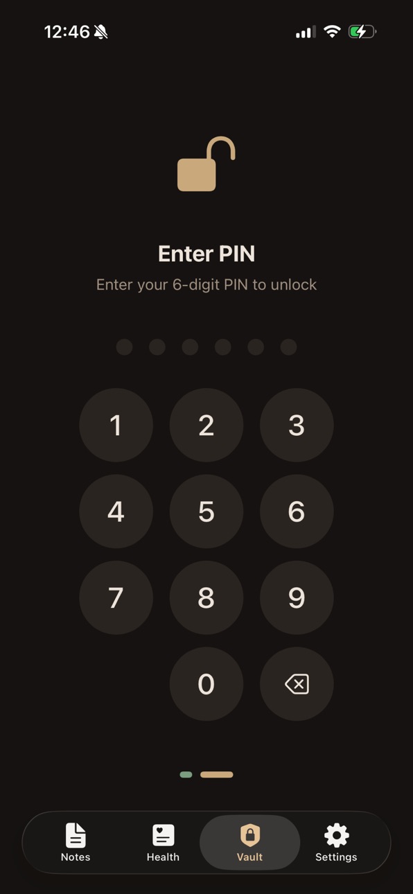iPhone screenshot