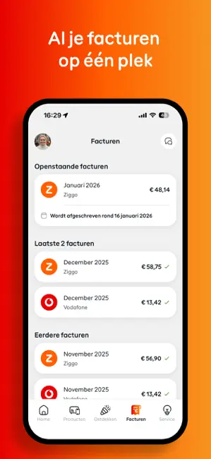 Vodafone & Ziggo iPhone screenshot 6