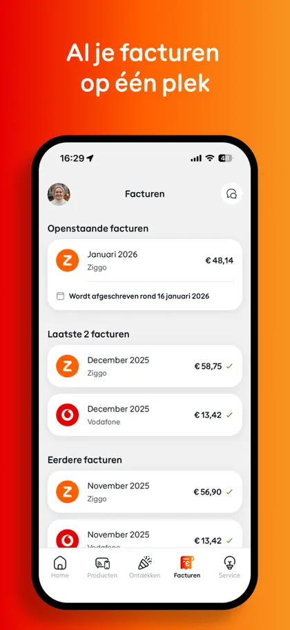 Capture d'écran 6 sur 6 de Vodafone & Ziggo