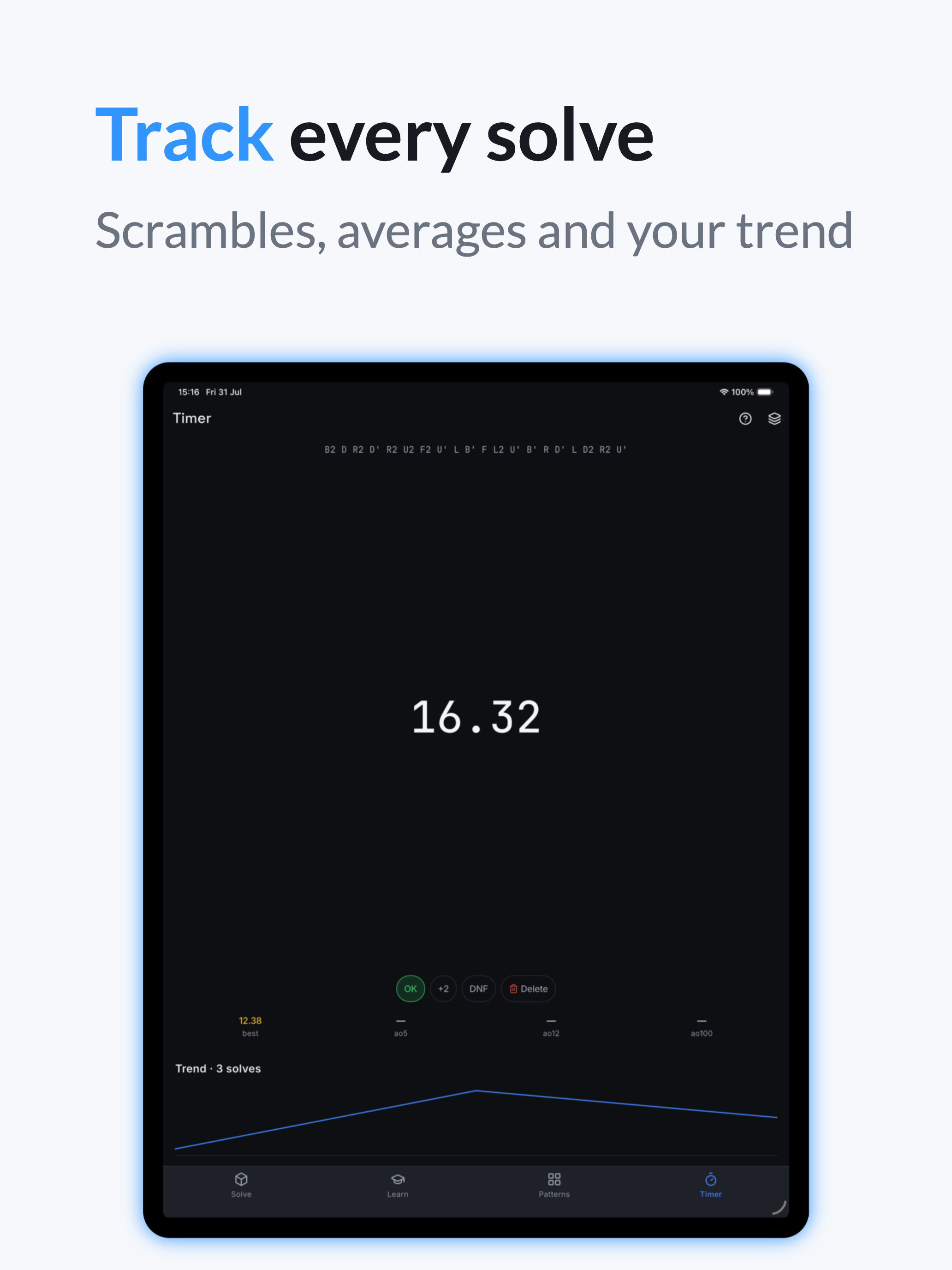 Rubix Cube Solver & Timer screenshot 10