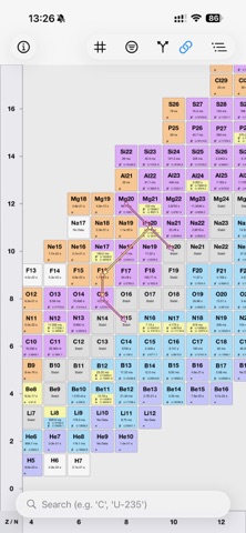 Nuclide Chart Screenshot 2 of 2