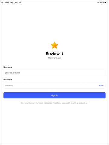 App screenshot