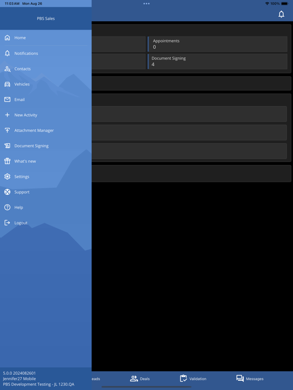 PBS Sales iPad screenshot 7 - Productivity app