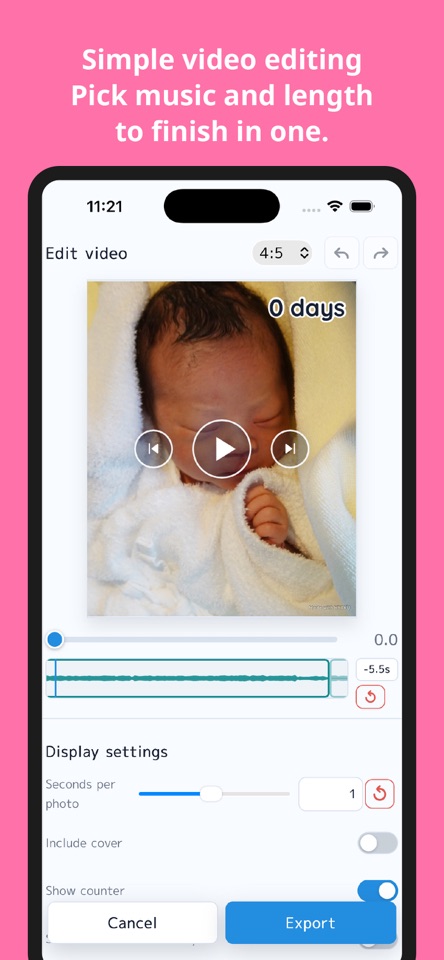 Hyaku: 100-Day Baby Photos screenshot 5