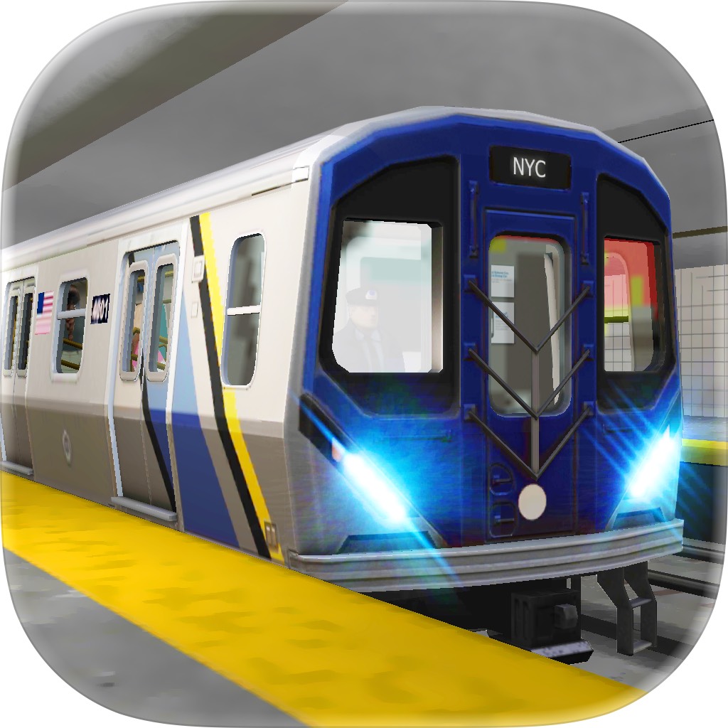 Apple App Store cover for Subway Train Simulator