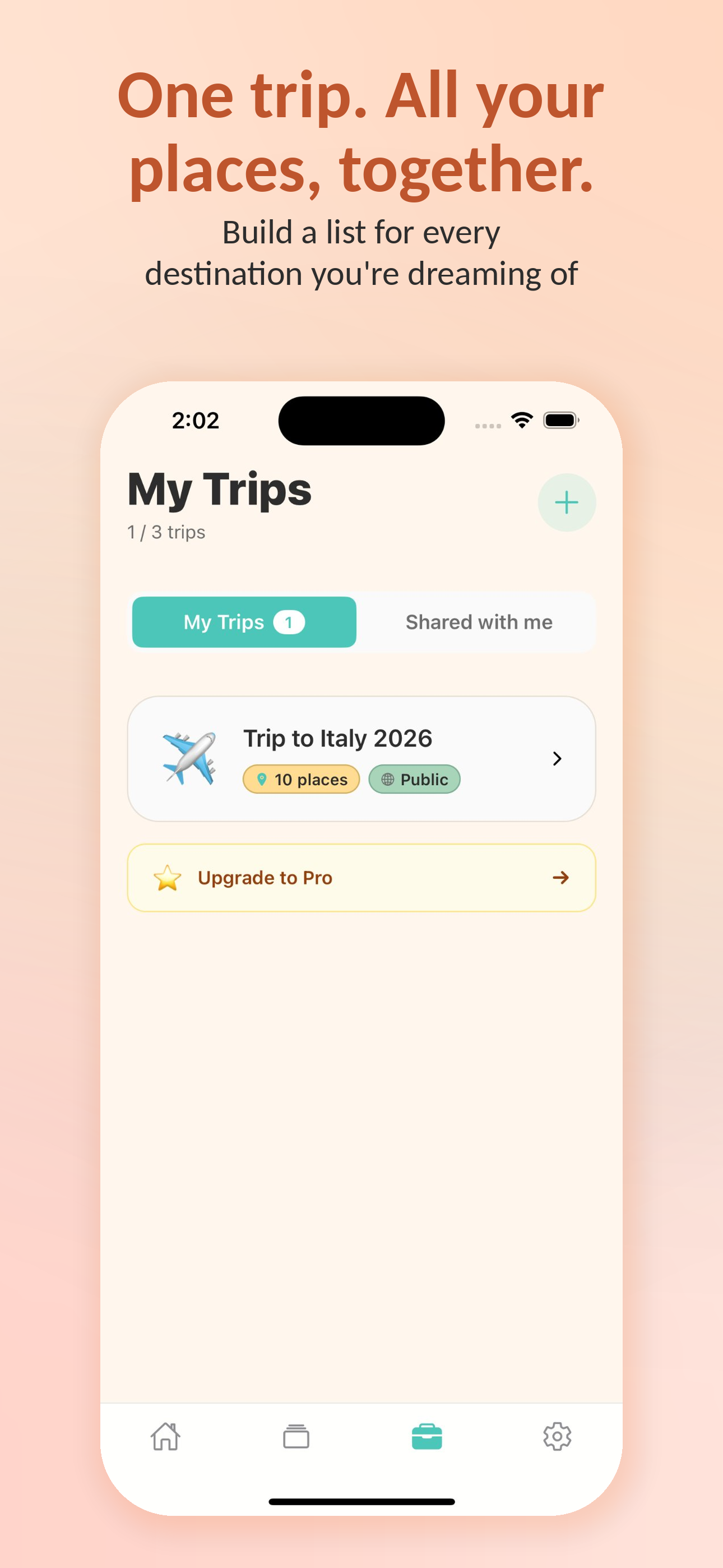 TravelTreasure: Save Places