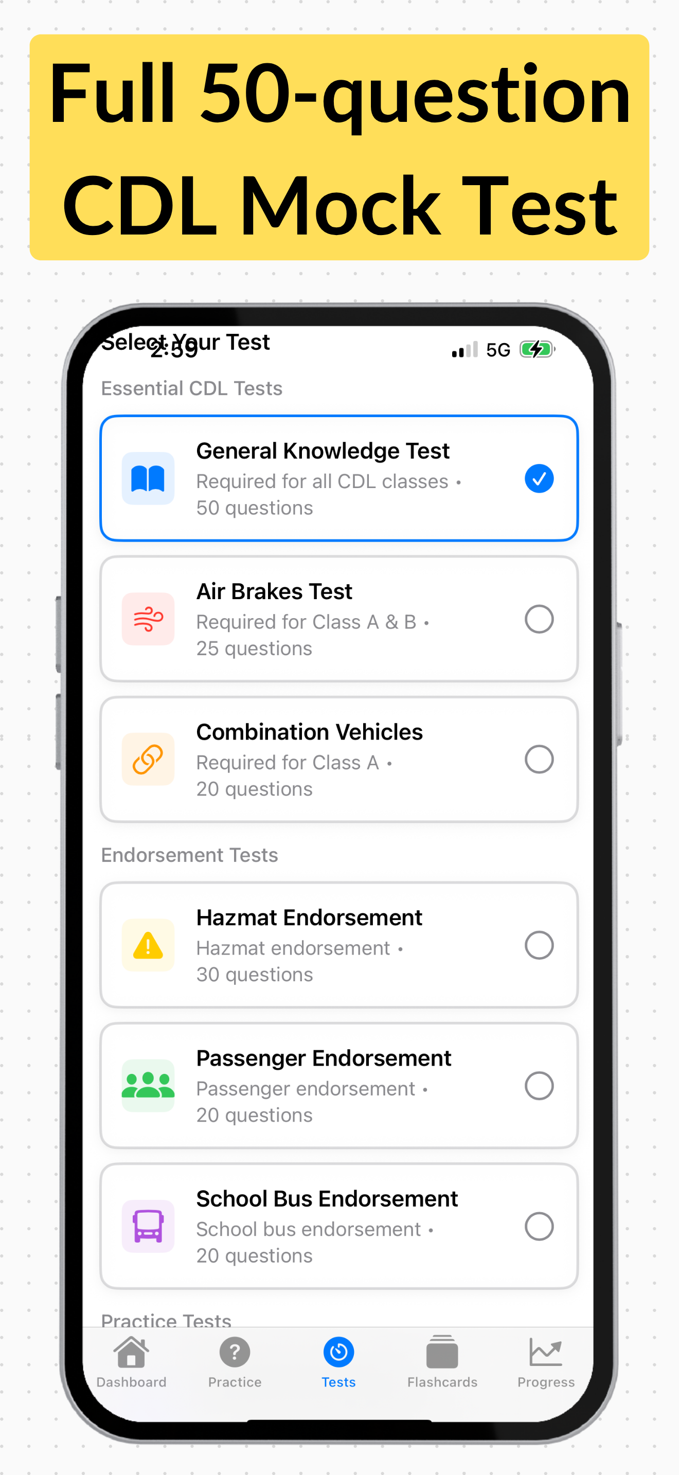 CDL Prep Permit Test screenshot 3