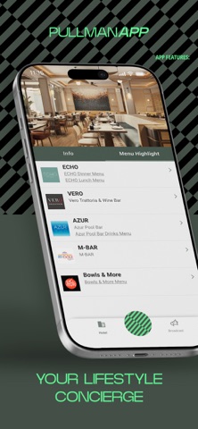 Pullman Personal Assistant screenshot