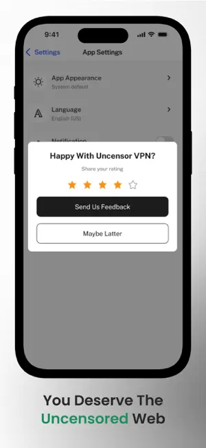 UncensorVPN screenshot 4