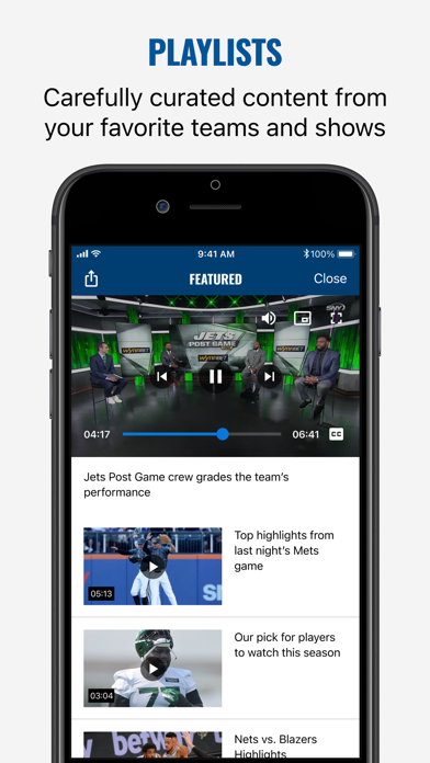 SNY: Stream Live NY Sports Screenshot