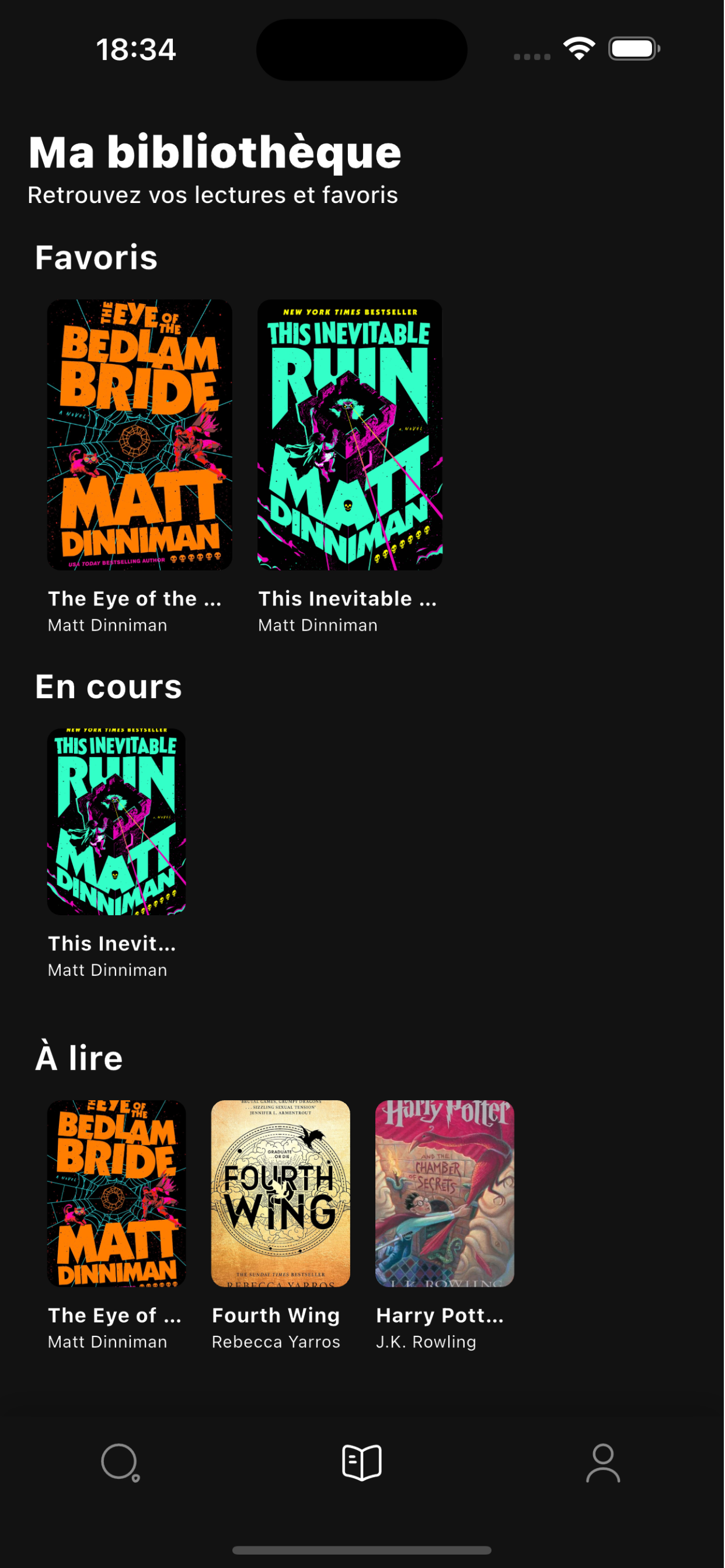 Shelfy - Ma bibliothèque screenshot 5