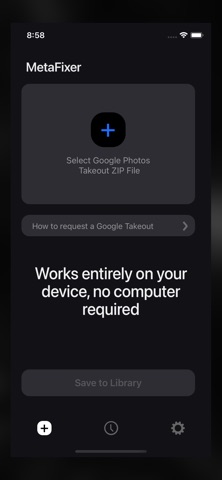 MetaFixer iPhone screenshot
