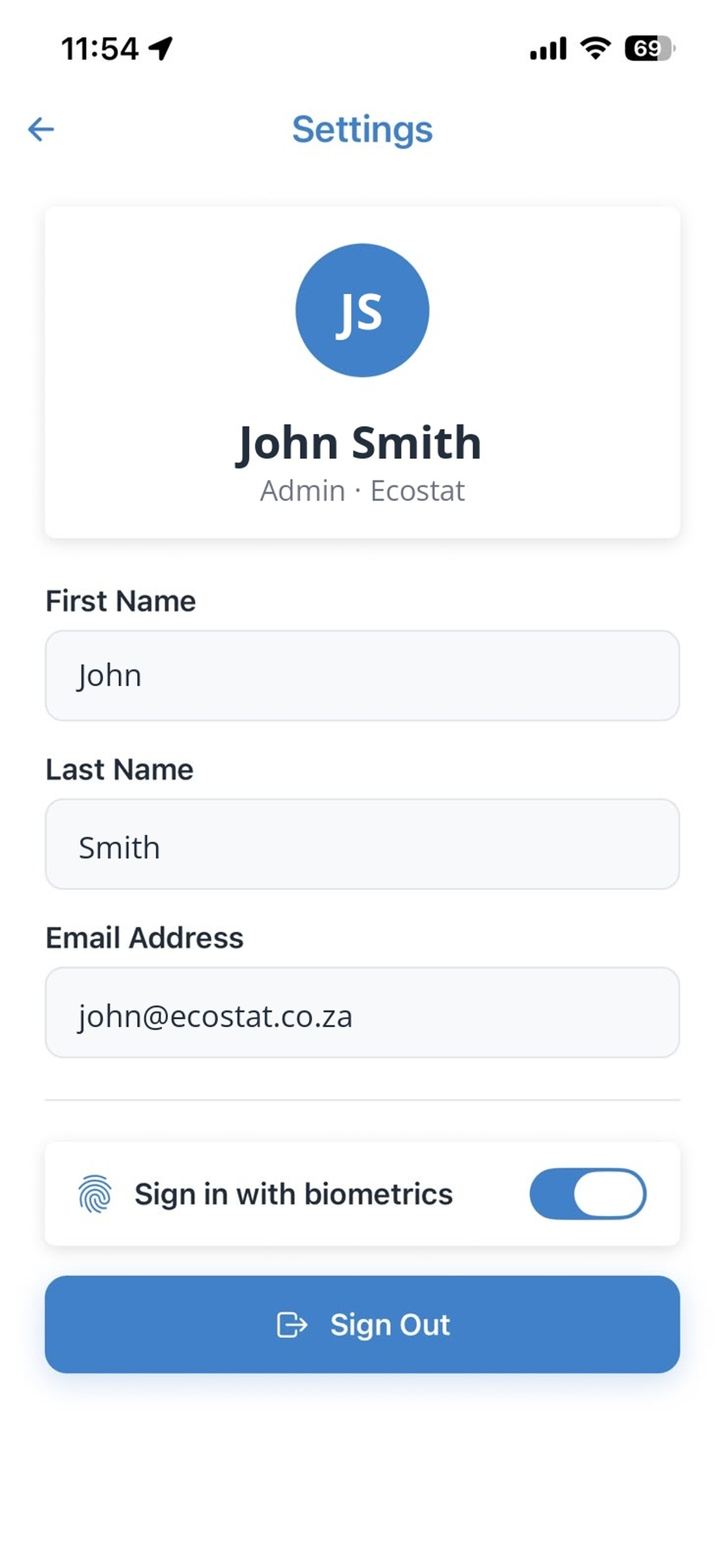Ecostat screenshot 10
