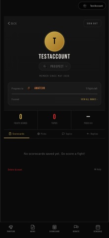 Round by Round: Boxing screenshot