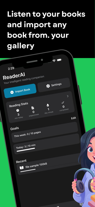 AI Book Reader and Summarizer Screenshot 1 of 5