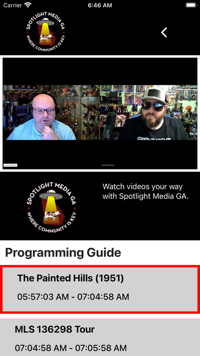 Spotlight Media GA Screenshot