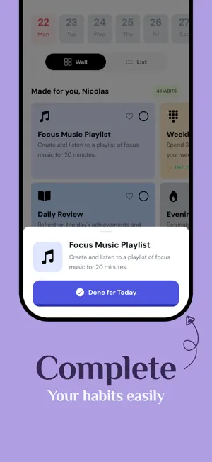 Dool: Gamified Habits Tracker screenshot 2