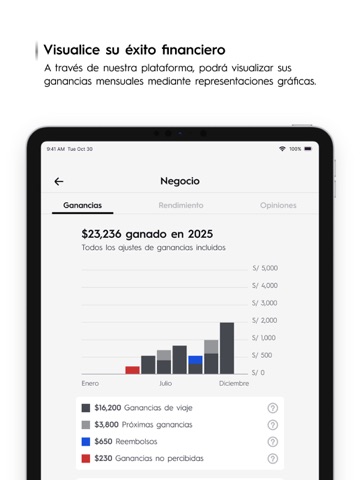 Movu iPad screenshot