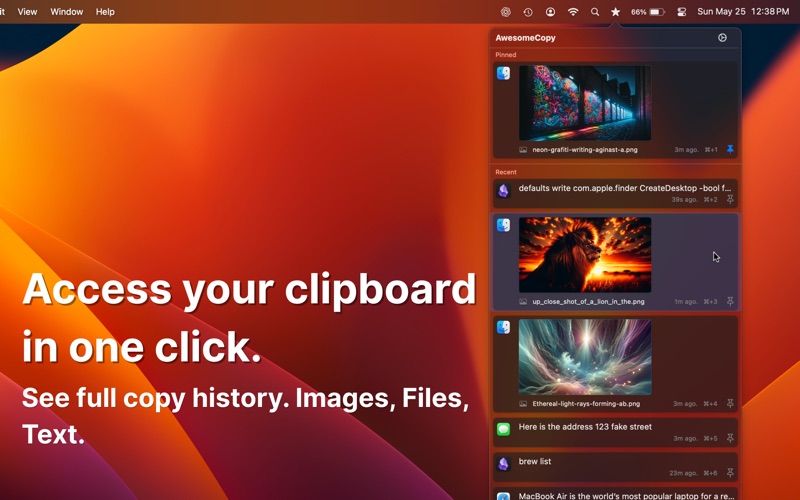 App screenshot