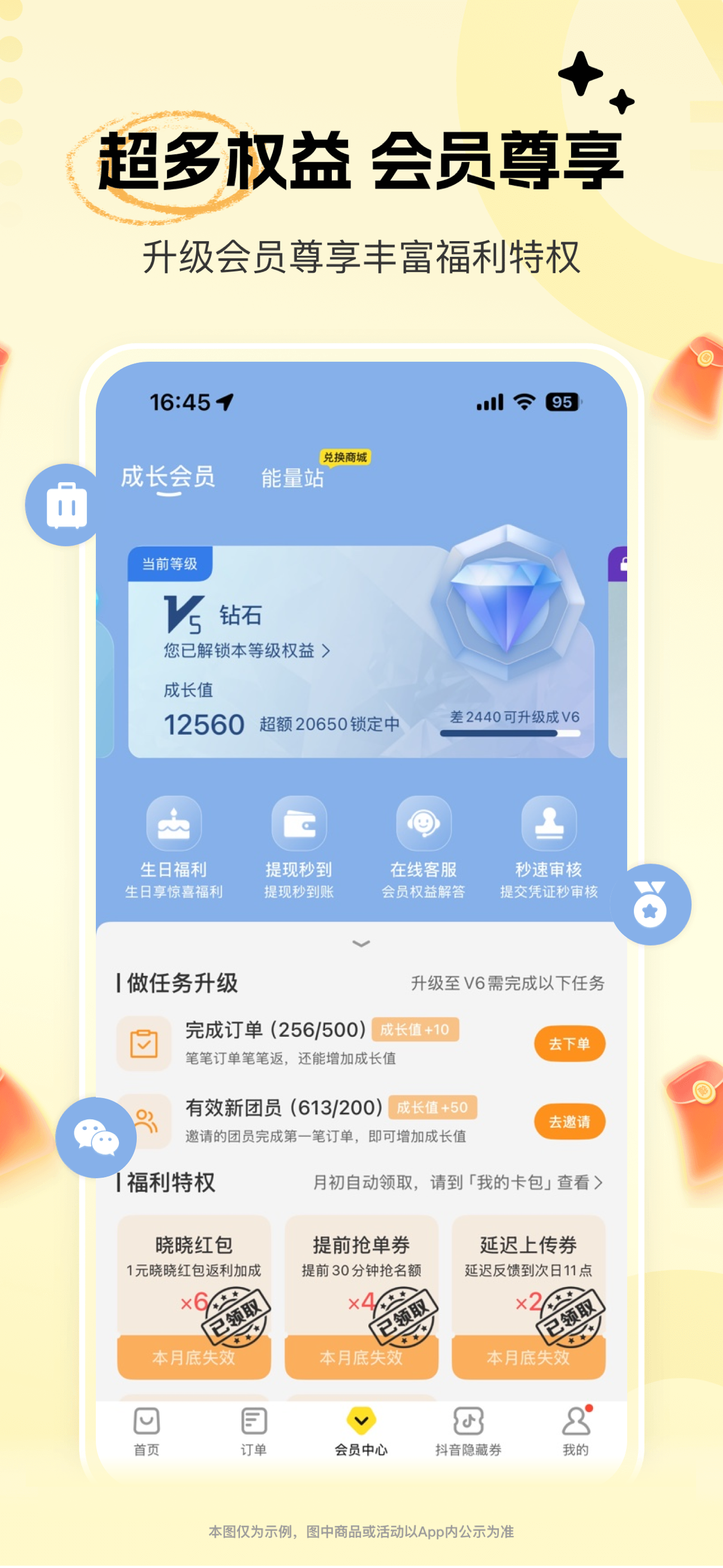 晓晓优选-外卖霸王餐返利红包优惠 screenshot 4