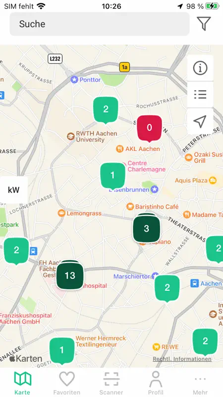 ladeapp - E-Auto laden screenshot 1 of 6
