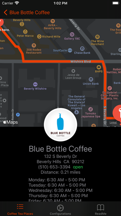 CoffeePlaceMeetUp Screenshot