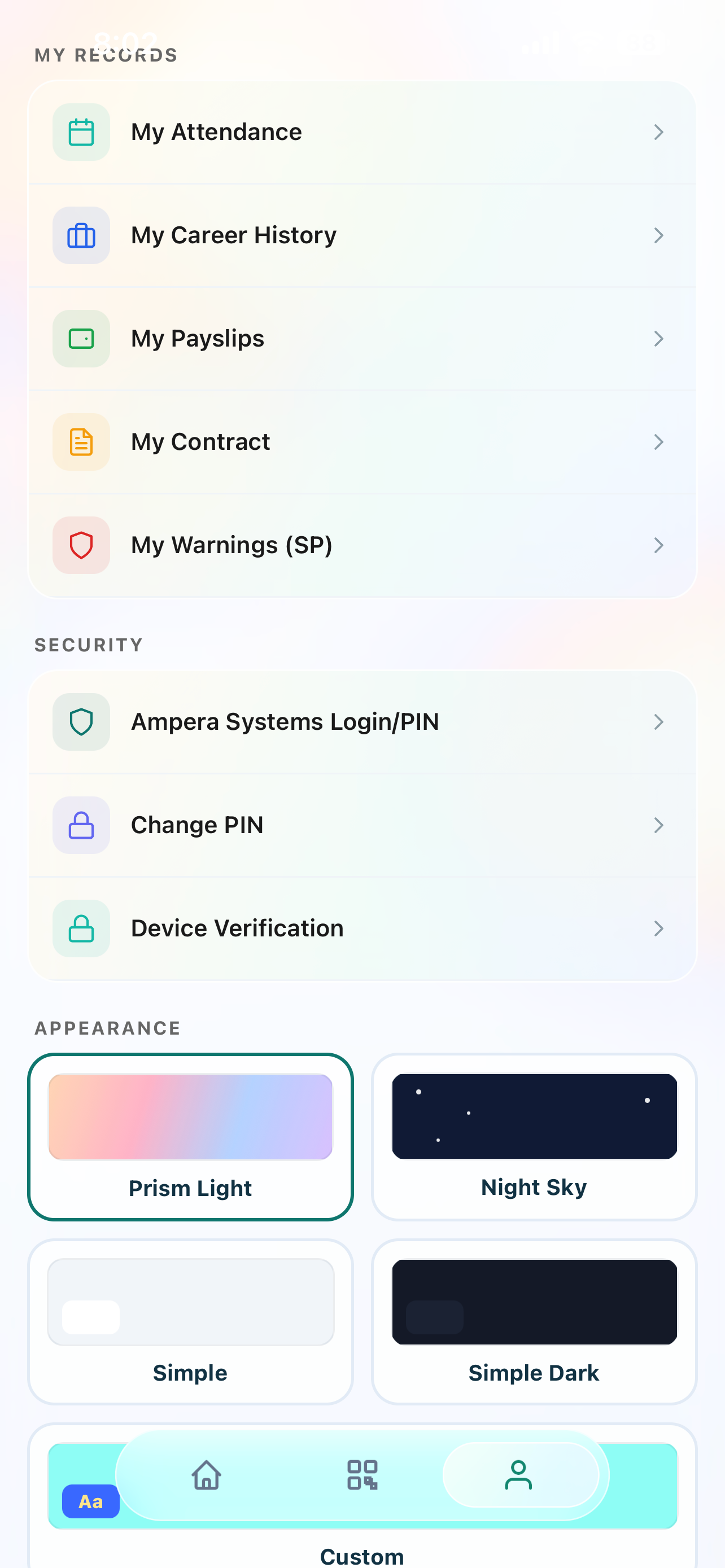 Ampera Employee screenshot 3
