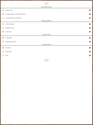 Santa's Nice List Scanner iPad screenshot
