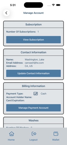 Lake Washington Arco ampm iPhone screenshot