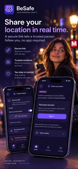 BeSafe – SOS Safety App screenshot 3