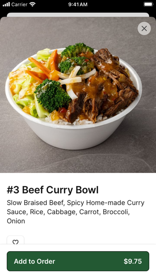 B & C Teriyaki iPhone screenshot 4 - Food & Drink app