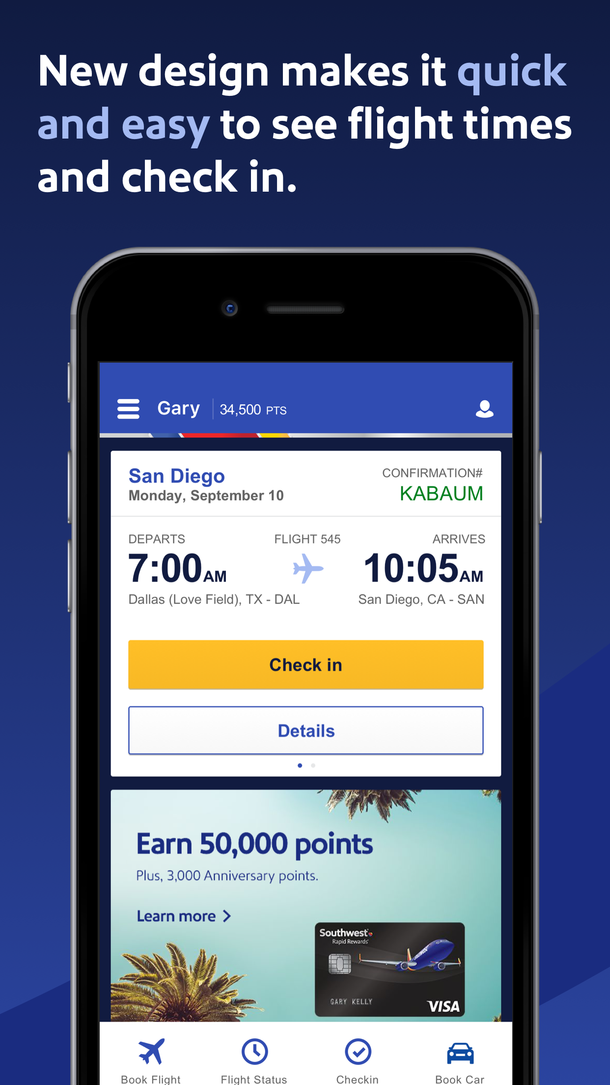 Southwest Airlines: Travel App screenshot 3