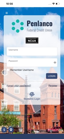 Penlanco FCU Mobile Banking app screenshot
