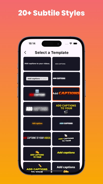 Captions for Videos: Auto AI
