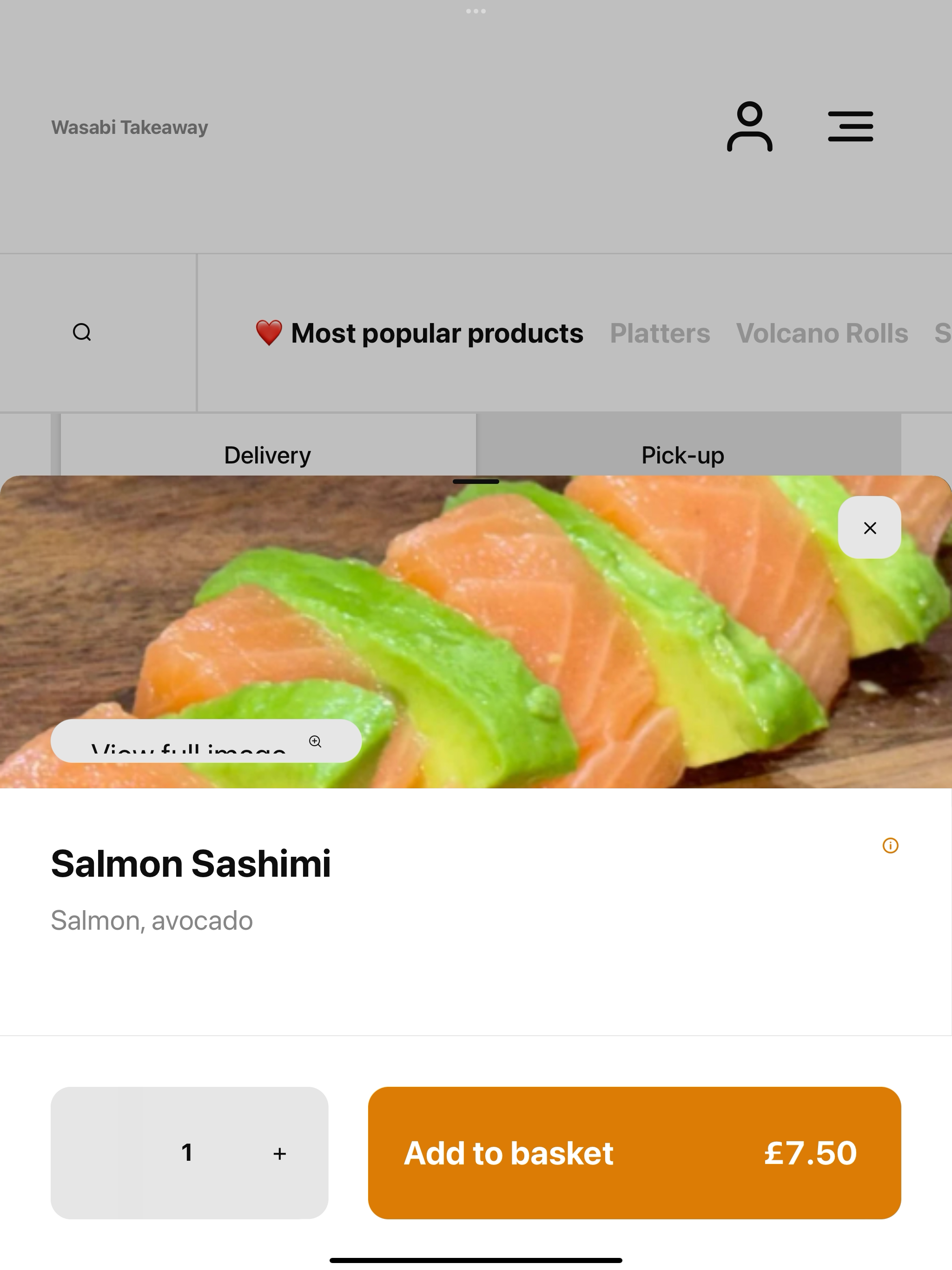 Wasabi Takeaway